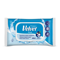 VELVET PAPIER NAWILŻANY 42SZT