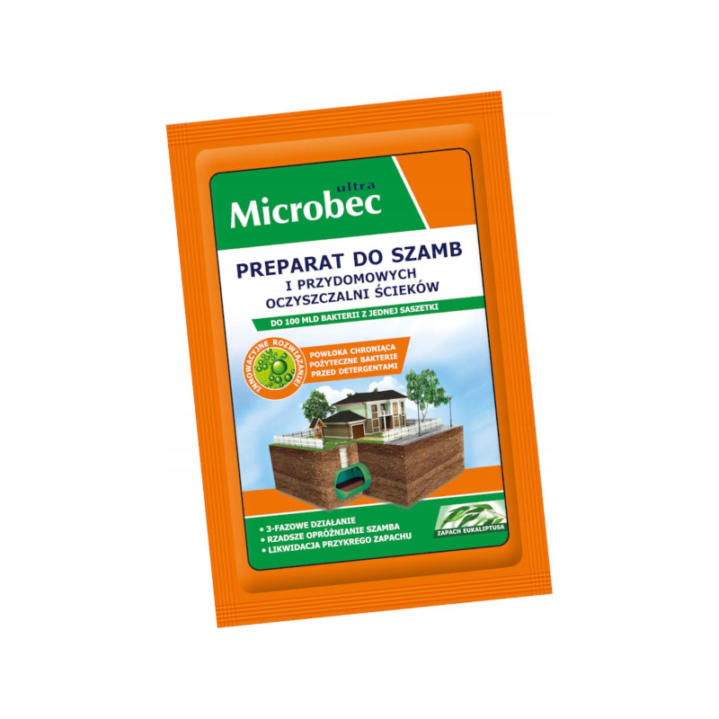 BROS MICROBEC ULTRA DO SZAMB 25G SASZETKA