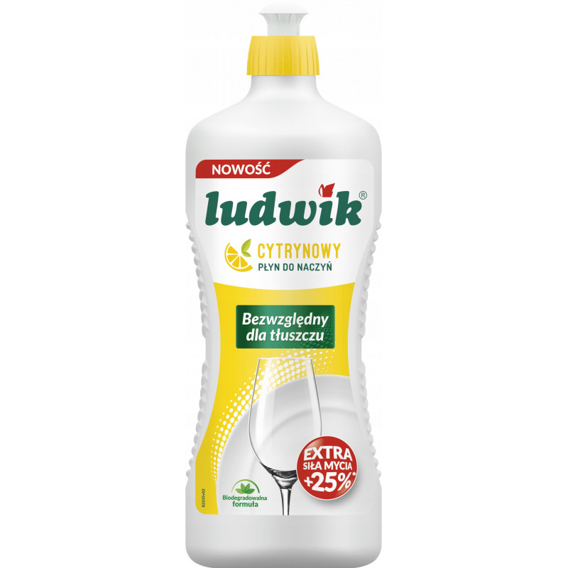 PLYN DO NACZYN LUDWIK CYTRYNA 900ML