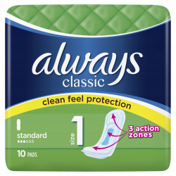 PODPASKI ALWAYS CLASSIC 10...