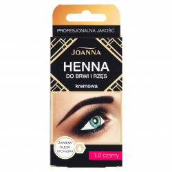 HENNA DO BRWI I RZĘS CZARNY