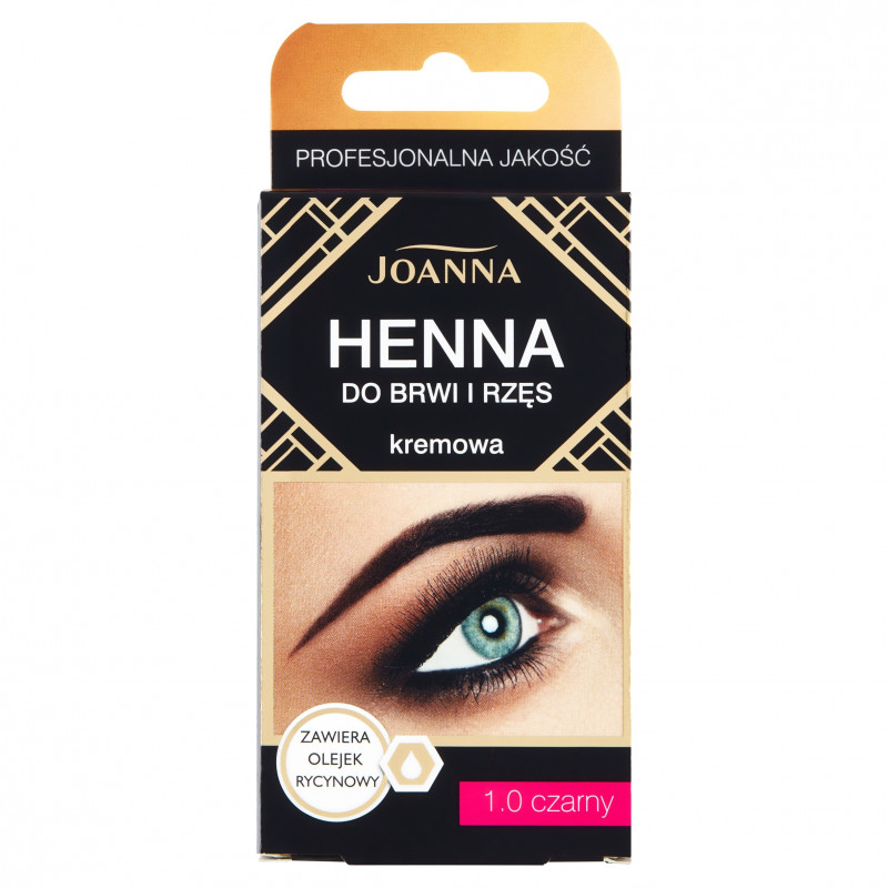 HENNA DO BRWI I RZĘS CZARNY