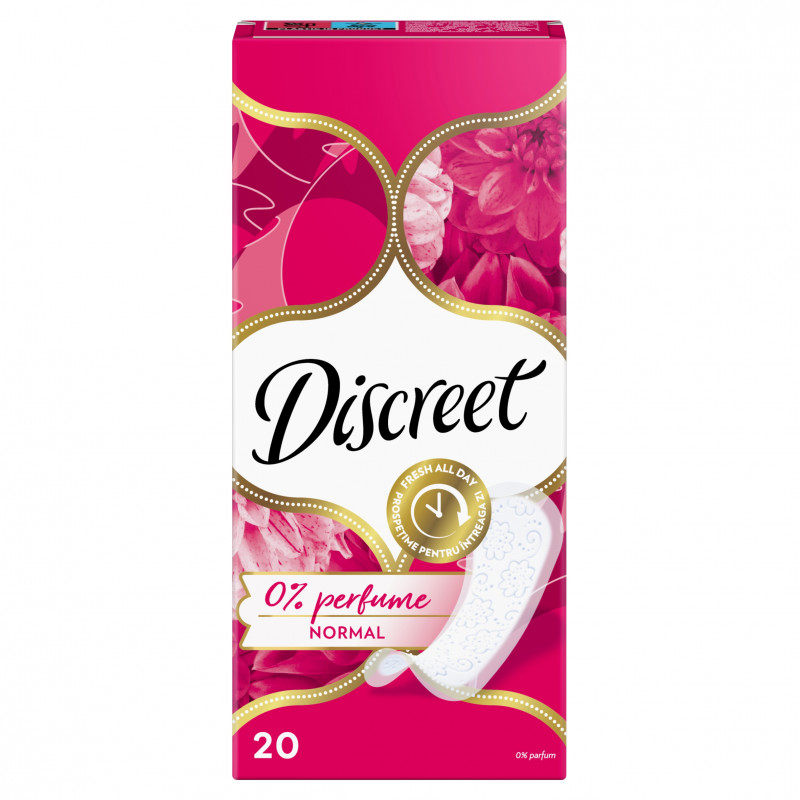 WKŁADKI HIGIENICZNE 20SZT NORMAL DISCREET