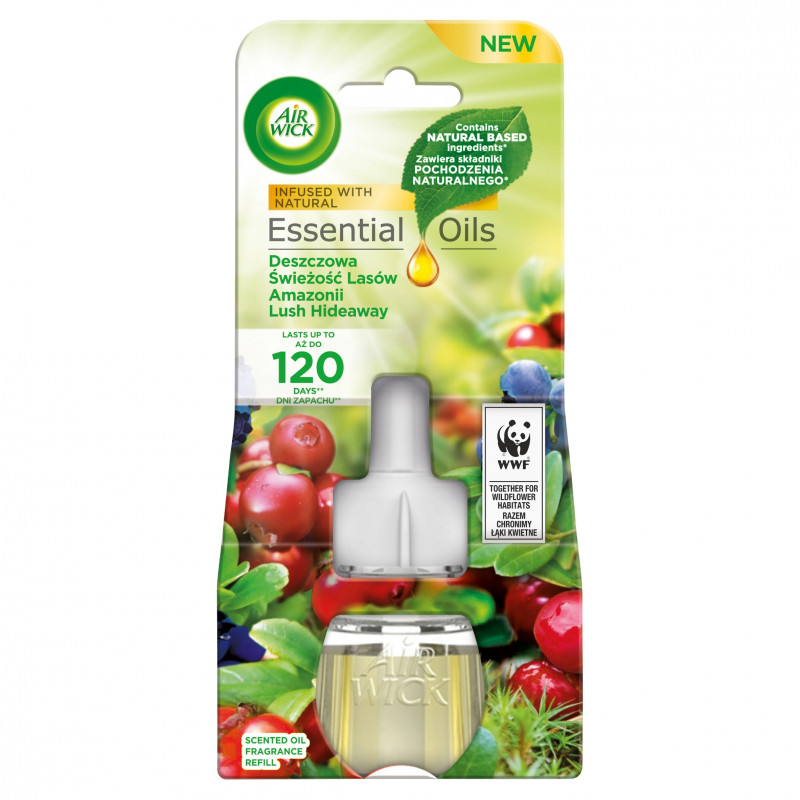 ODSWIEZACZ POWIETRZA AIR WICK ELECTRIC 19ML DESZCZOWA ŚWIEŻOŚĆ