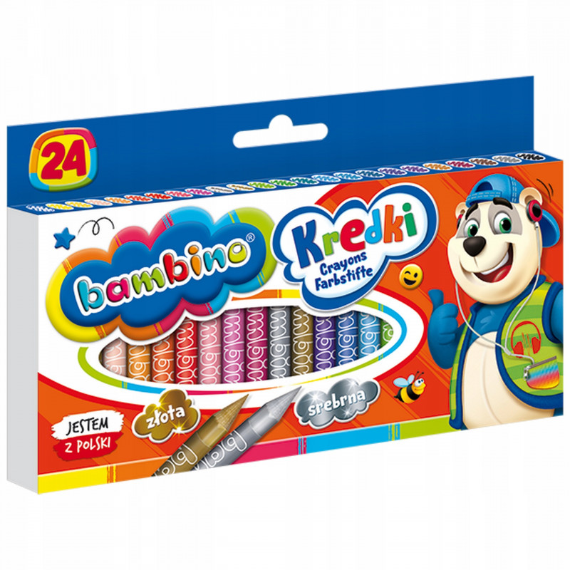 KREDKI BAMBINO WOSKOWE 24KOL