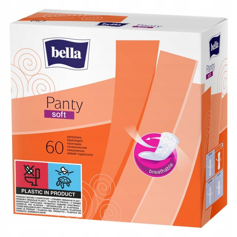 WKŁADKI HIG. BELLA PANTY 60SZT SOFT