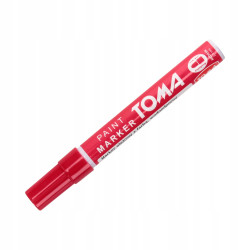 MARKER OLEJNY OKR. CZERWONY