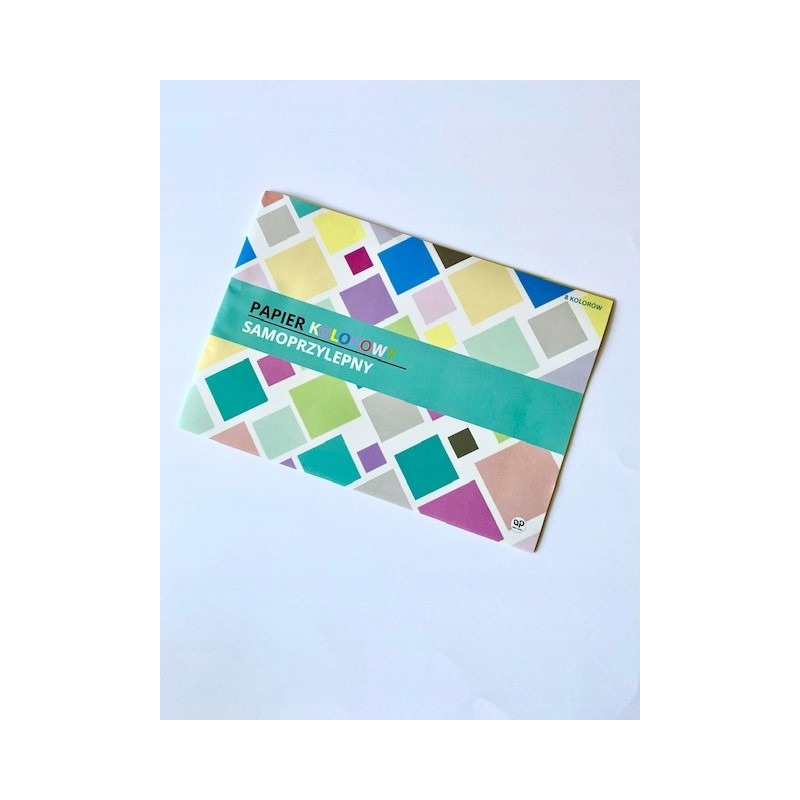 PAPIER KOLOROWY A4 8SZT