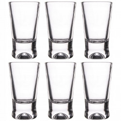 KIELISZKI SZKLANE 6SZTX25ML