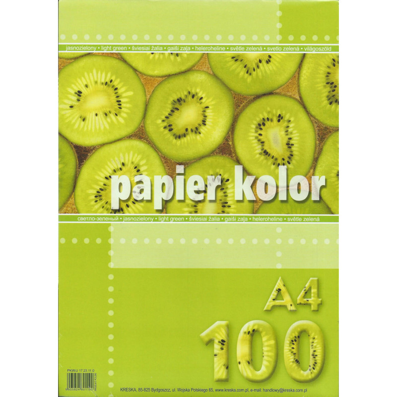 PAPIER KSERO NIEBIESKI A4 100SZT