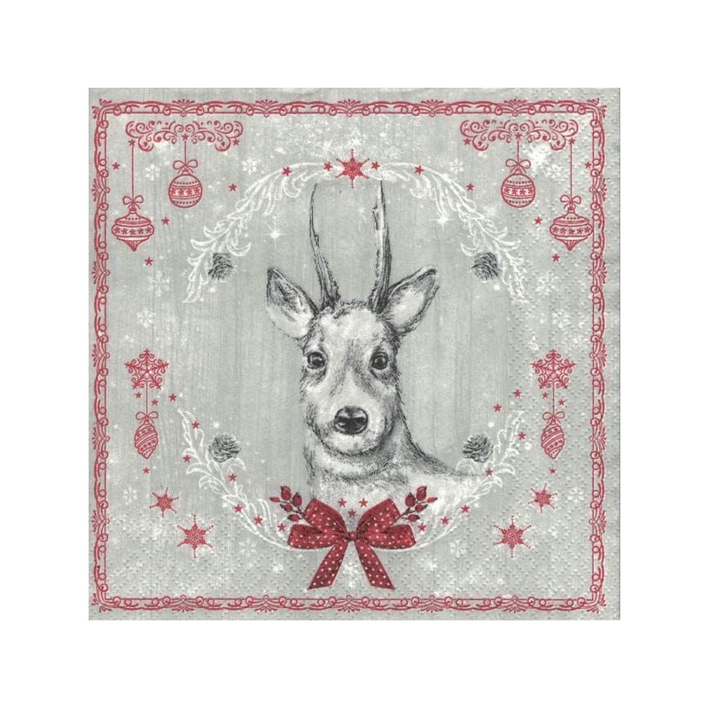 SERWETKA SWIATECZNA 33X33CM 20SZT