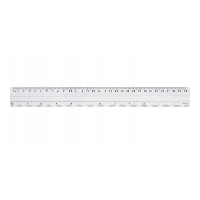 LINIJKA ALUMINIOWA 30CM GRAND