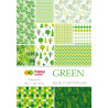BLOK Z MOTYWAMI GREEN A4/15 ARK.