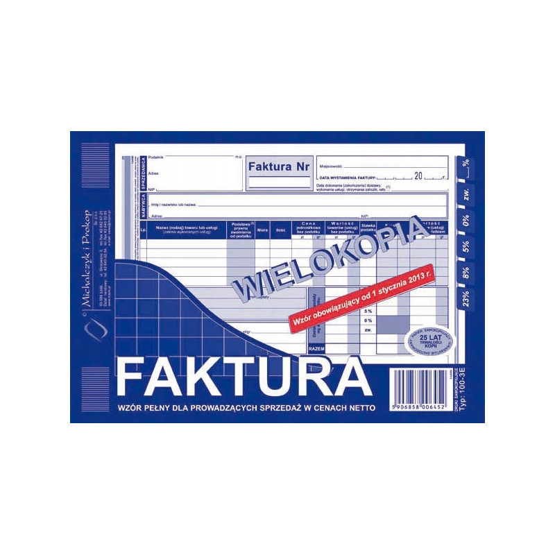 DRUK FV WIELOKOPIA A5/80K