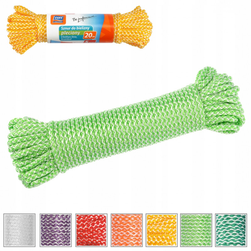 SZNUR DO BIELIZNY PLECIONY 3MM 20M
