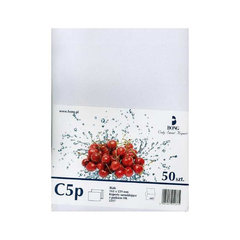 KOPERTA C5 BIAŁA 50SZT