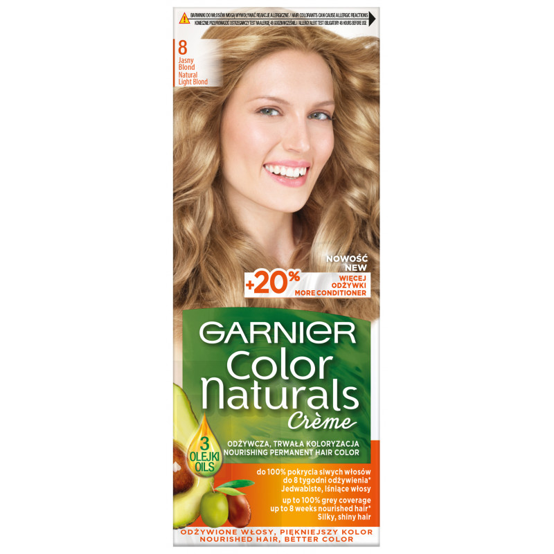 FARBA DO WŁOSÓW GARNIER 8 JASNY BLOND