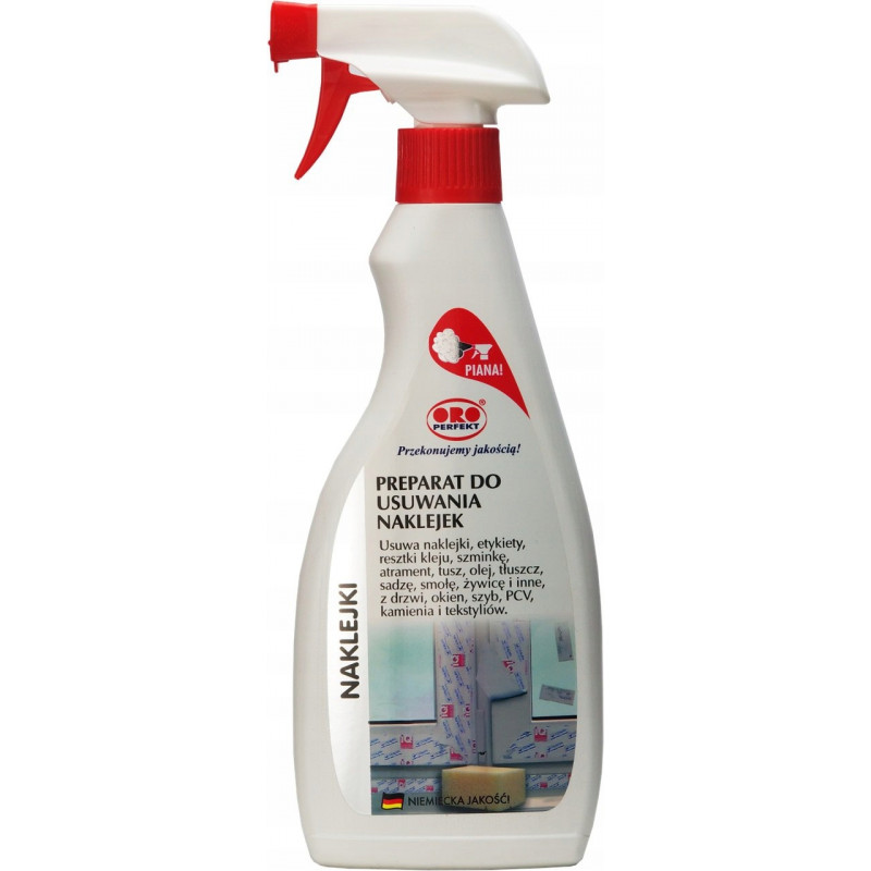 PREPARAT DO USUWANIA NAKLEJEK ORO 500ML