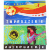 ZAPROSZENIE NA URODZINY 95X165 Z KOPERTA SZT