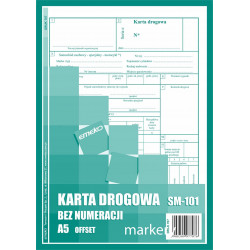 KARTA DROGOWA A5 SAM 101 EMEKO