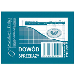 DRUK DOWÓD SPRZEDAZY A7/80K