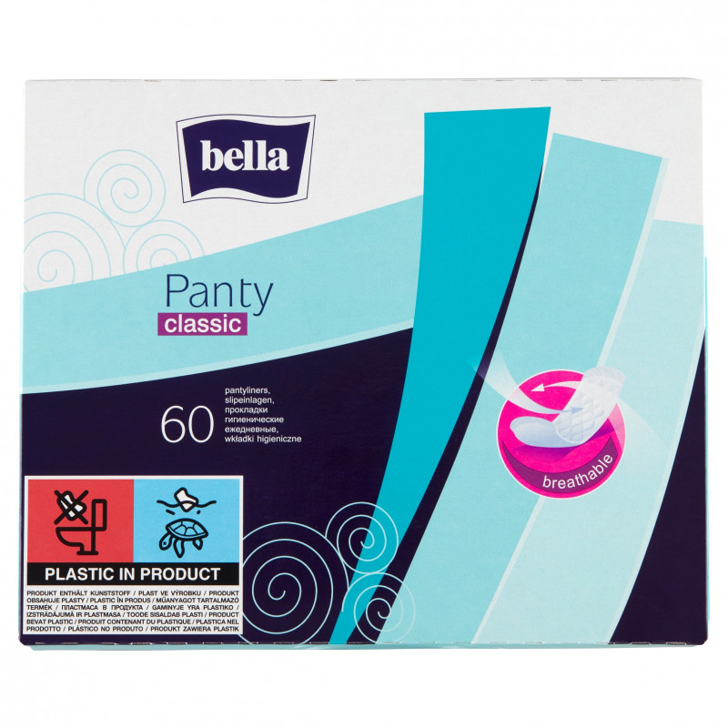 BELLA WKŁADKI HIGIENICZNE PANTY 60 SZT CLASSIC