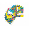 BLOK Z MOTYW. GEOM. A4/15K 80G HAPPY