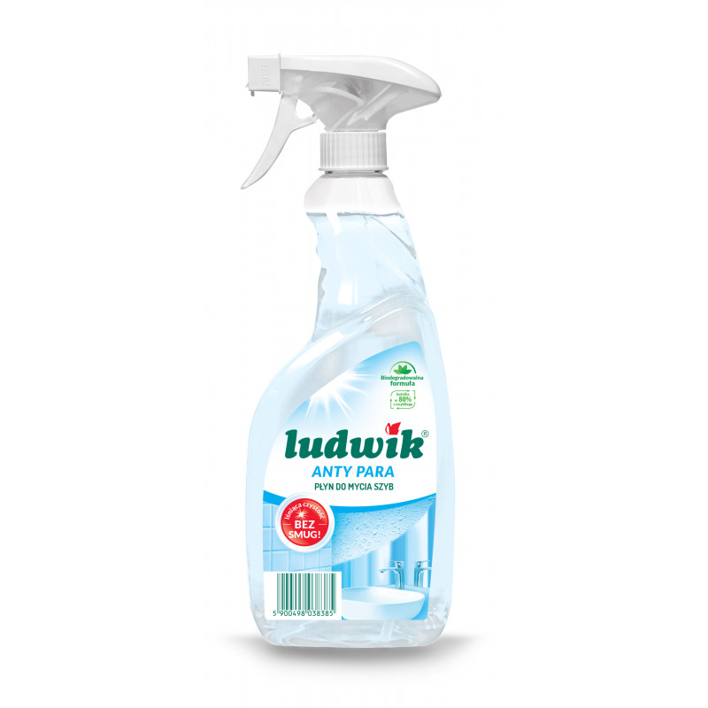 PŁYN DO MYCIA SZYB I GLAZURY LUDWIK 600ML SPRAY