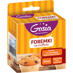 FOREMKI MUFFINKI GOSIA 30SZT