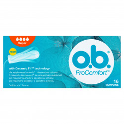 TAMPONY OB 16SZT SUPER PRO...