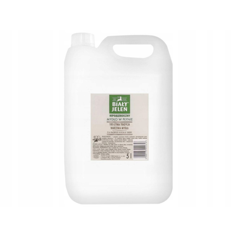 MYDŁO NATURAL.BIAŁY JELEŃ ZAPAS 5L