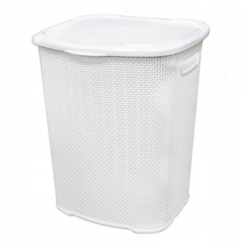 KOSZ NA BIELIZNE PEARL 52L BIAŁY