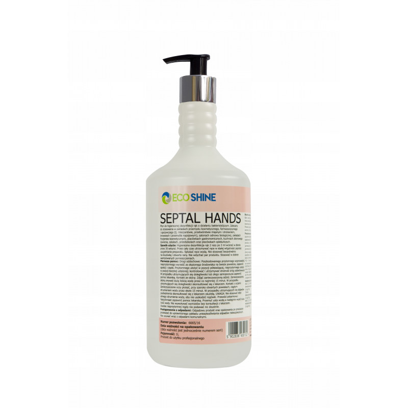 PŁYN DO DEZYNFEKCJI SEPTAL HANDS 1L ECO SHINE