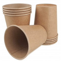 KUBEK PAP. KRAFT 250ML 80MM...