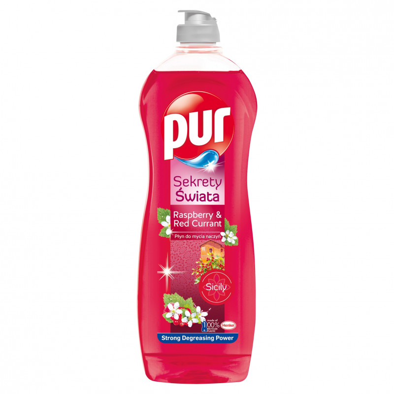 PŁYN DO NACZYŃ PUR 750ML MALINA