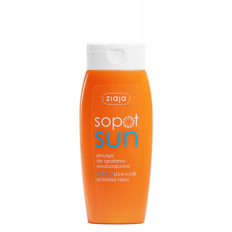 EMULSJA DO OPALANIA ZIAJA  SPF 10 150ML
