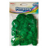 POMPONY SUPER PUSZYSTE ZIELONE MIX 24SZT