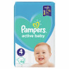 PIELUCHY PAMPERS ACTIVE BABY 4 MAXI 46SZT