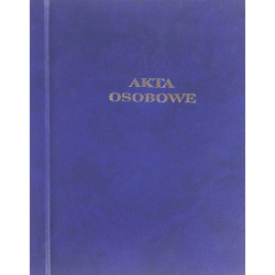 AKTA OSOBOWE TWARDA OPRAWA...