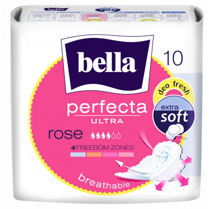 PODPASKI PERF.ULTRA 10SZT ROSE