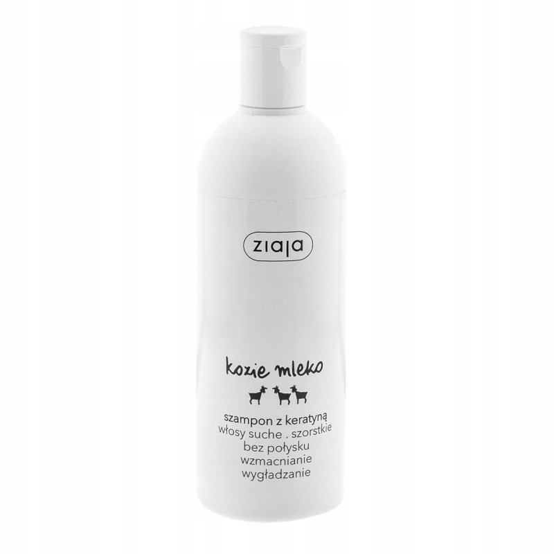 SZAMPON ZIAJA KOZIE MLEKO Z KERATYNA 400ML