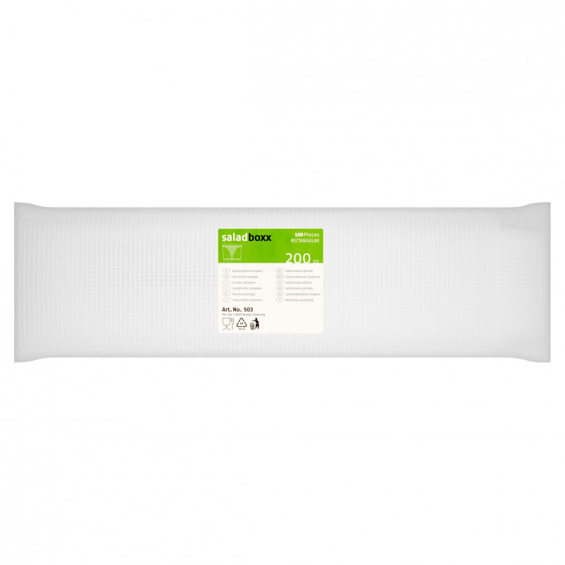 POJ PROSTOK. PP 200ML 100SZT