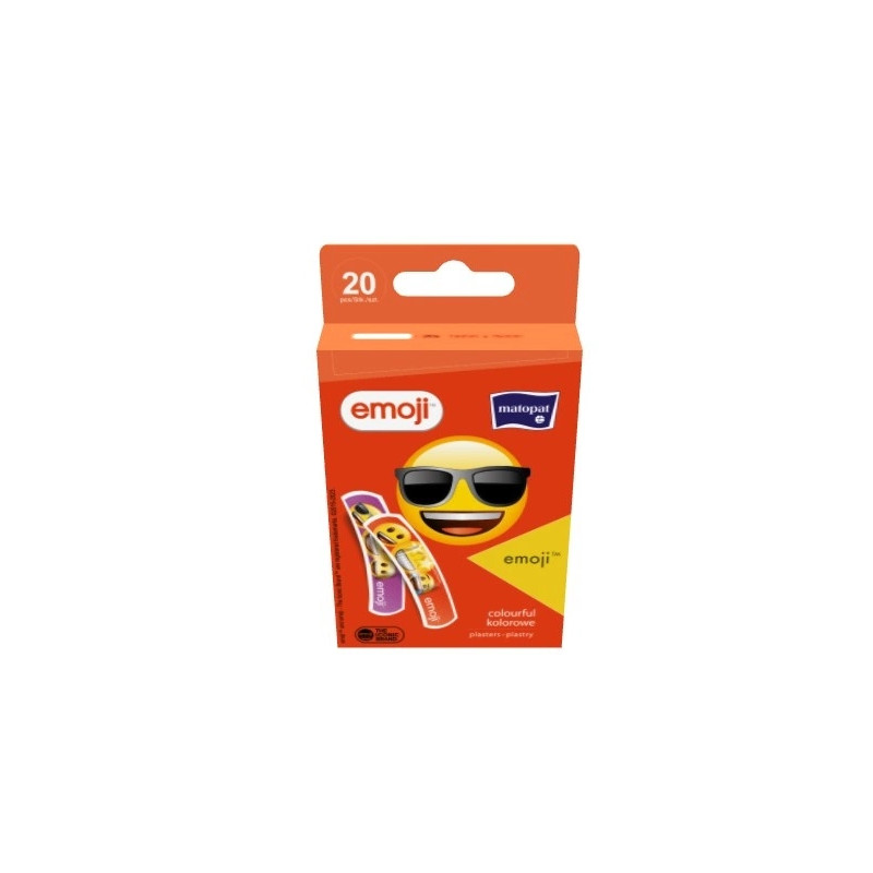 PLASTRY NIEJAŁ 20 EMOJI
