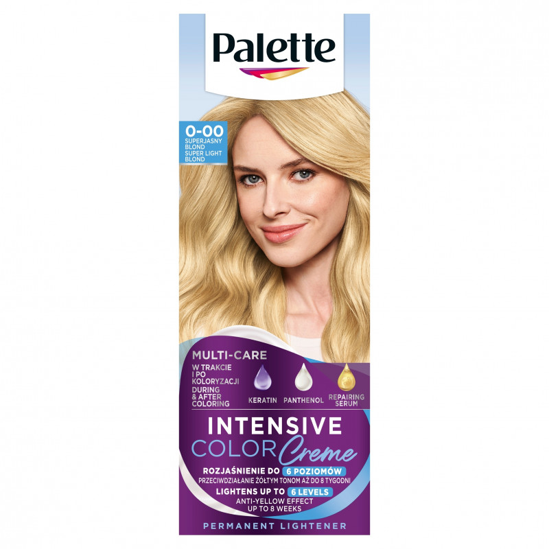 FARBA DO WLOSOW PALETTE JASNY BLOND