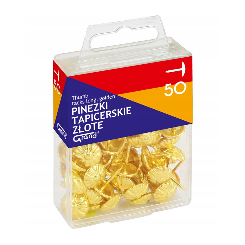 PINEZKI TAPIC. ZLOTE 50SZT