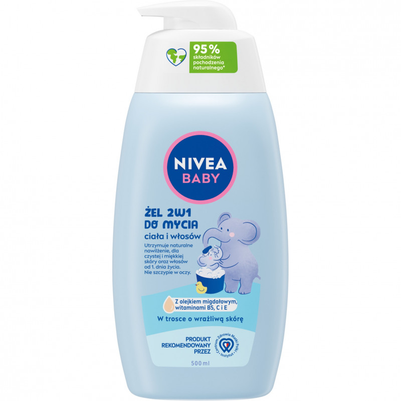 ZEL 2W1 NIVEA BABY 500ML