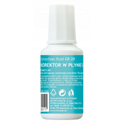 KOREKTOR FLUID 20ML PEDZELEK