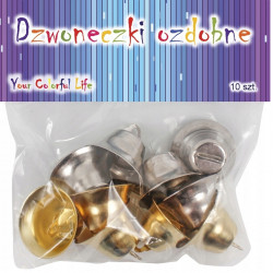 DZWONECZKI OZDOBNE ZLOTE I...