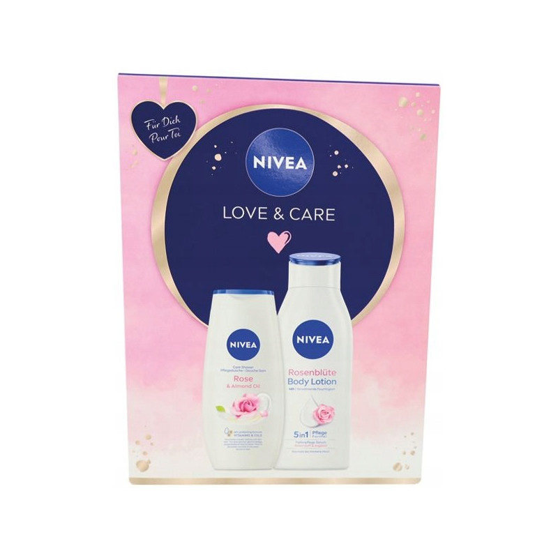 ZESTAW NIVEA WOMEN LOVE ZEL + BODY