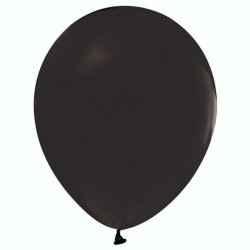 BALON PASTEL CZARNY 12SZ GO